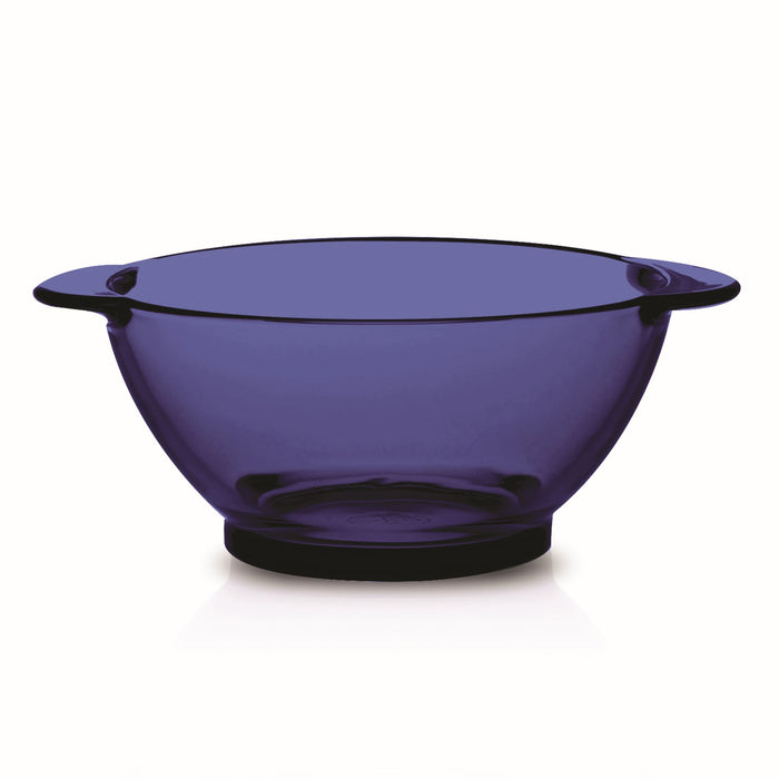 Duralex Lys. The blue Sapphire glass bowl with handles. Le bol à oreilles en verre bleu saphir.