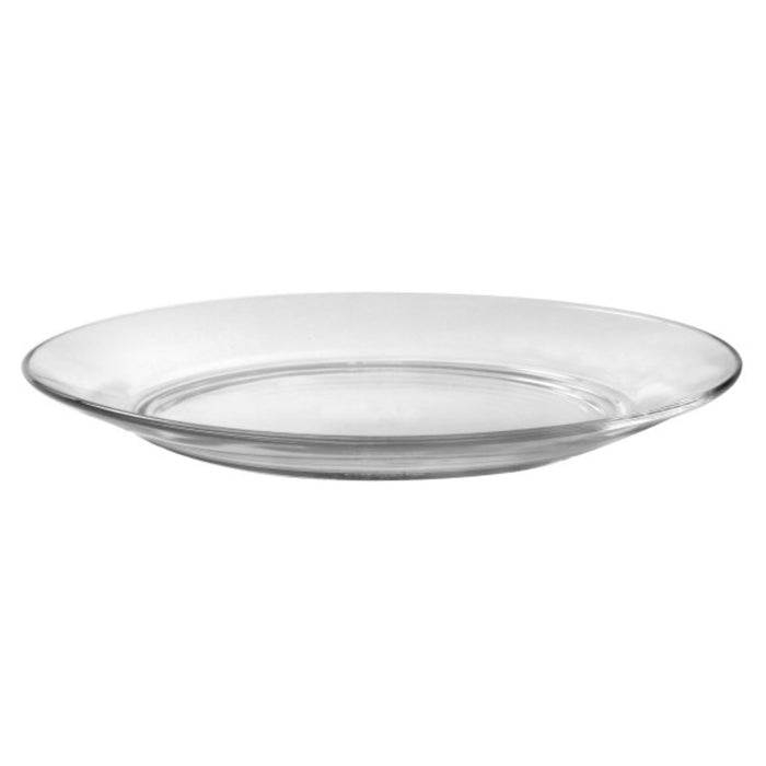 Duralex Lys. Clear Glass Plates. L'assiette en verre transparent. 