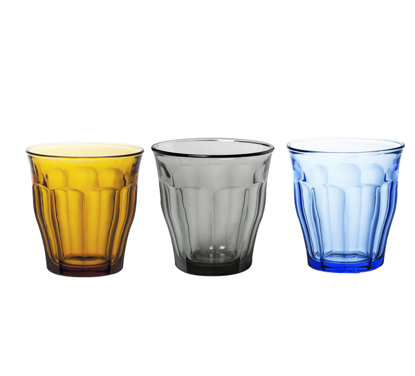 Picardie Tumbler- Mixed Colour Set of Six