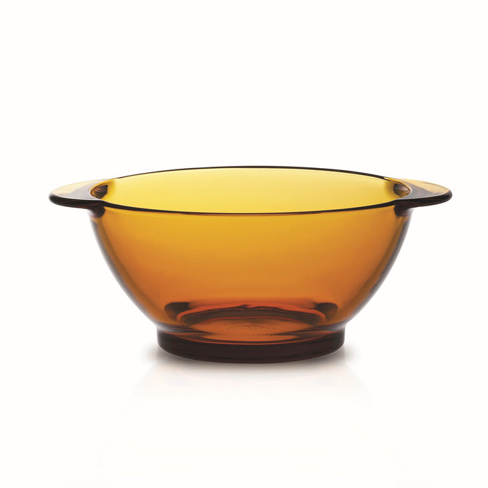 Duralex Lys Set of Six Bowl with Handles 51cl -Saphir and Amber - Duralex Canada | Tough Tempered Glassware