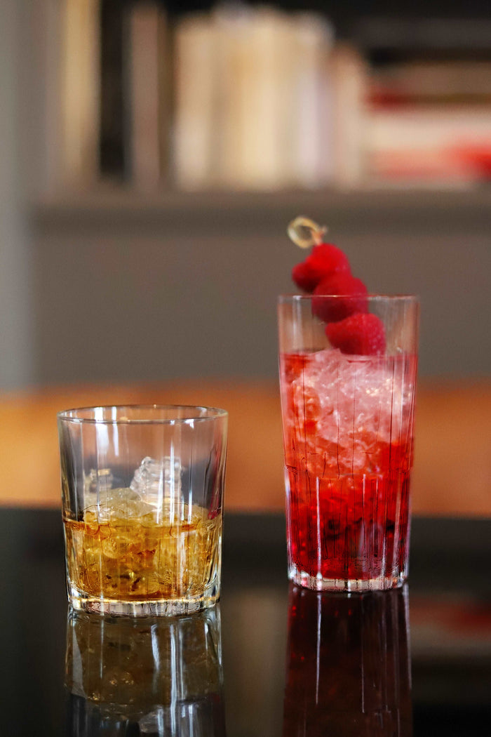 Duralex Jazz. Clear Glass. Verre transparent.