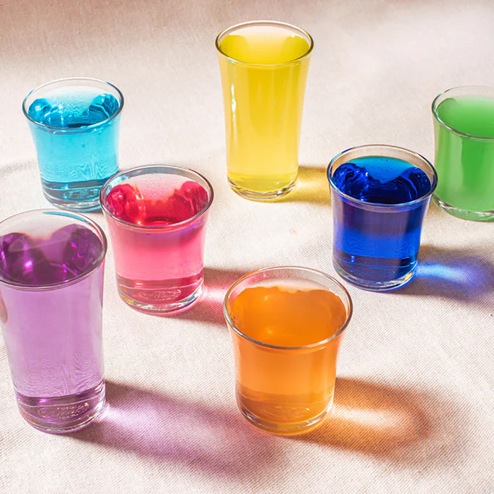 Duralex Lys. Clear small and large glass tumblers. Petits et grands verres transparents.