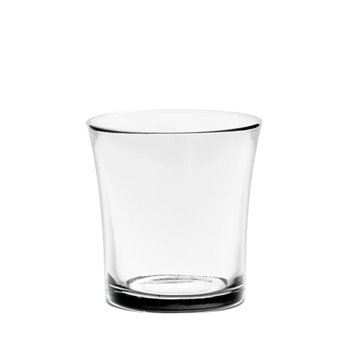 Duralex Lys. The medium clear glass tumbler. Le verre transparent moyen.