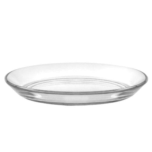 Duralex Lys. Clear Glass Club Plate -13.5cm. L'assiette en verre transparent pour les entrées de 13,5cm